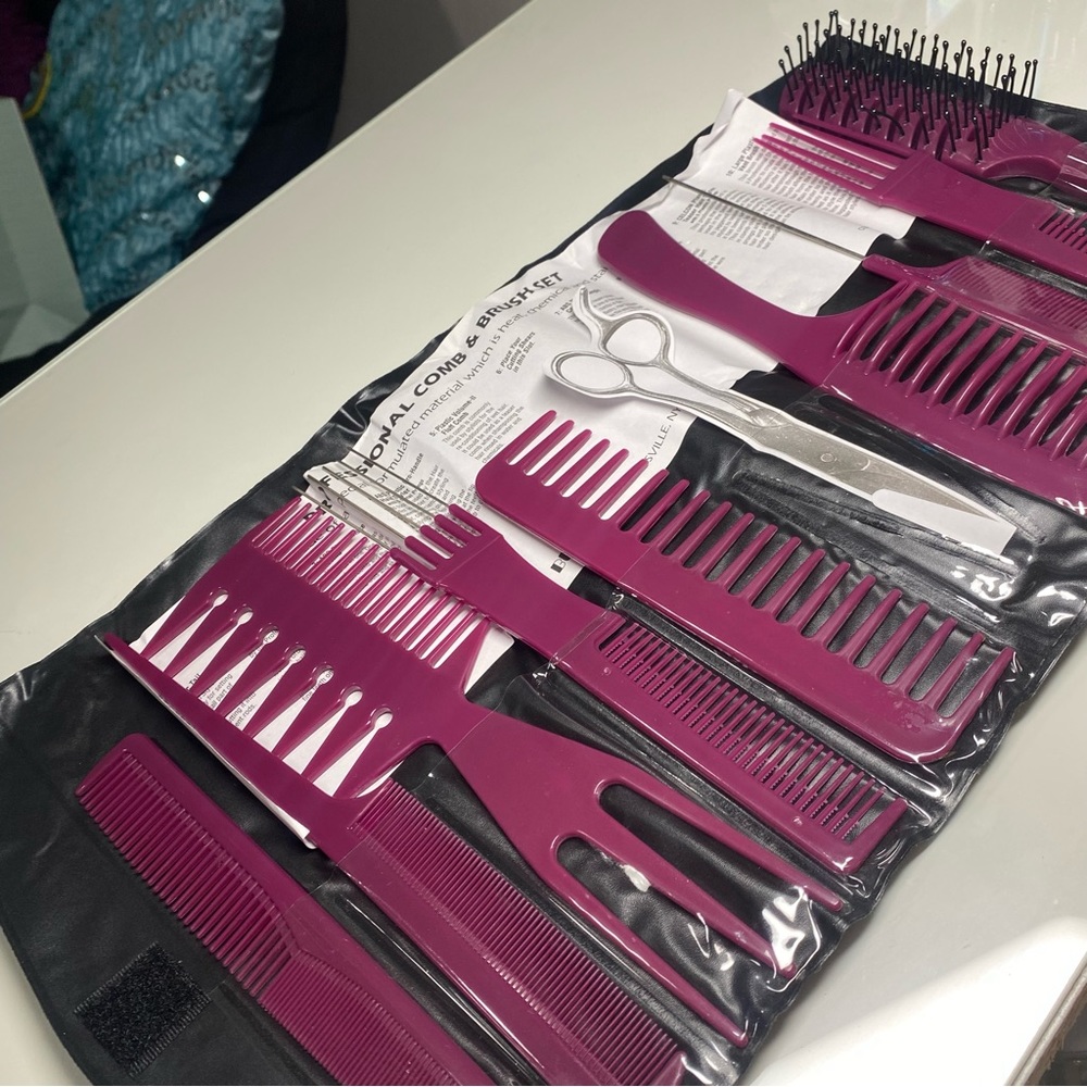 Professional Comb & Brush Set